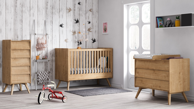 VOX Chambre Vintage Bois VINTAGE BOIS - Chambre complète ...