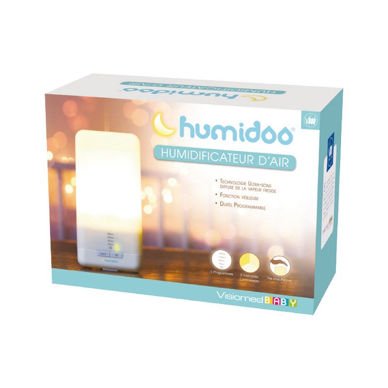 HUMIDIFICATEUR ULTRASONS HUMIDOO - HUMIDOO - VISIOMED HUMIDIFICATEUR ULTRASONS HUMIDOO - HUMIDOO - VISIOMED