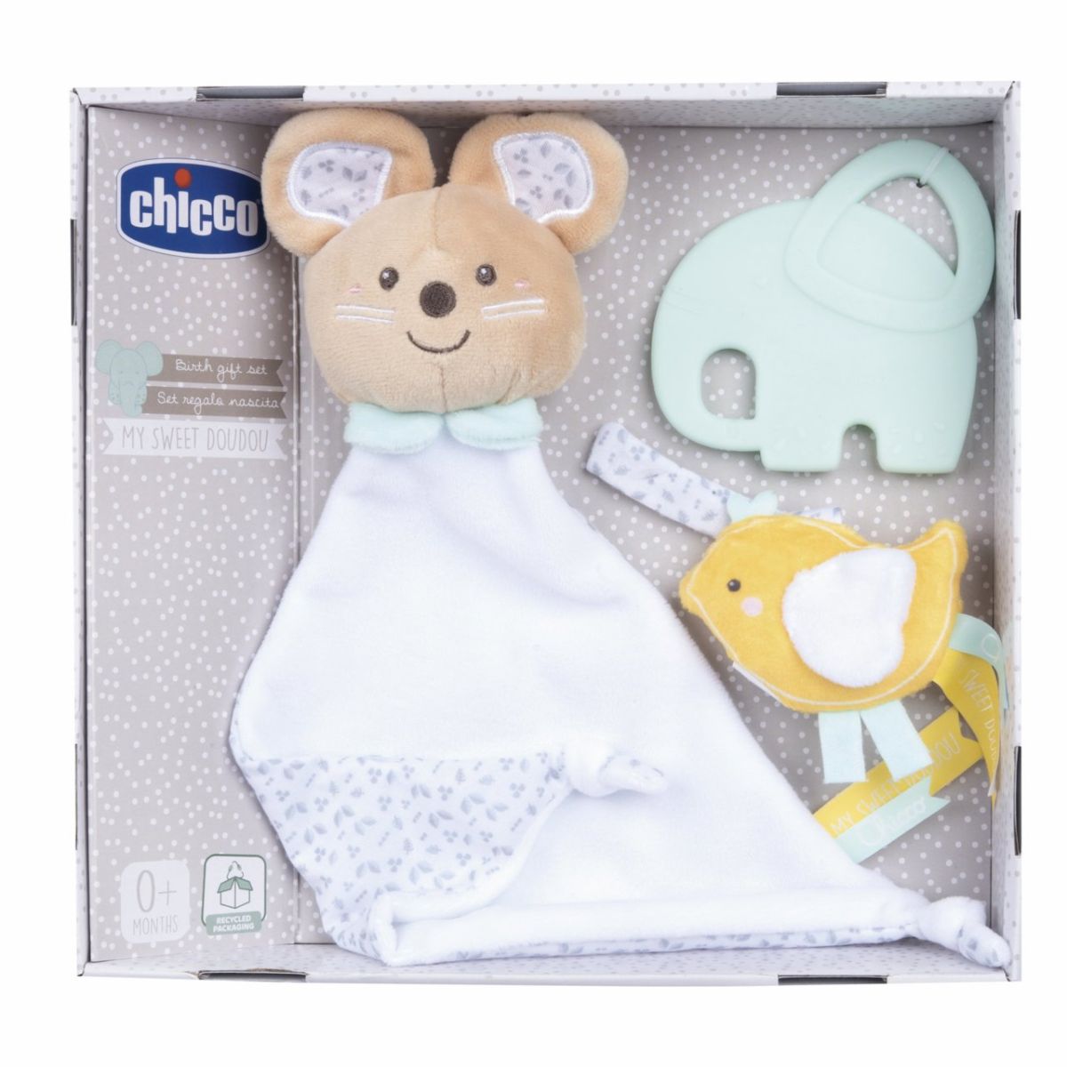 CHICCO Birth box Rabbit and his friends - Soft toy and plush ...