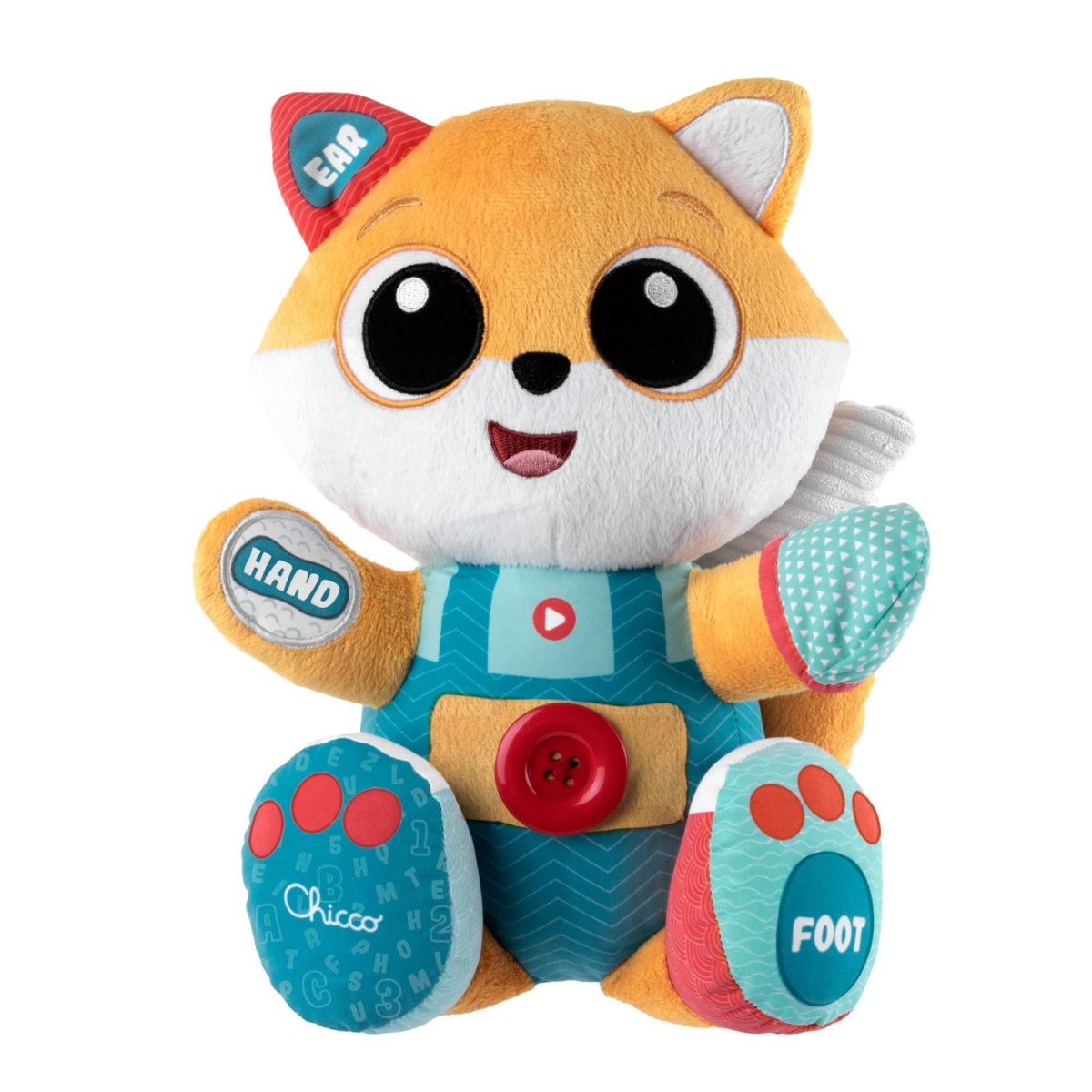 CHICCO Renard bilingue FR-EN ABC - Jouet 2?�me ?�ge - ??veil et jeux - Orchestra