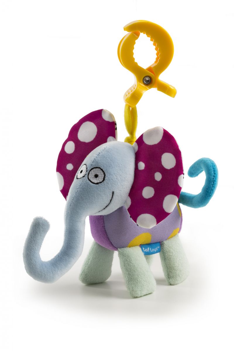 TAF TOYS Hochet vibrant ?�lephant ELEPHANT - Jouet d'?�veil - ??veil et jeux - Orchestra