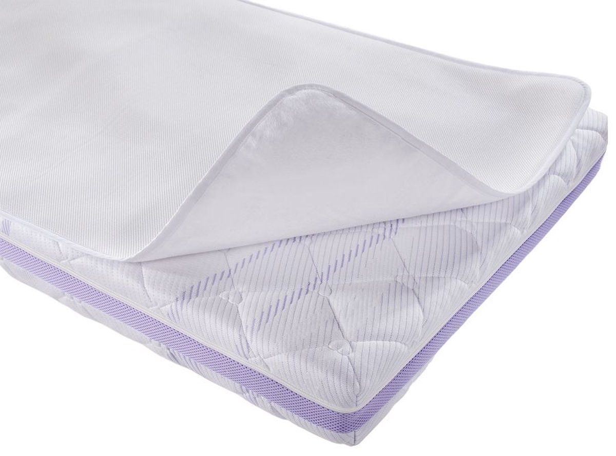 Protège-Matelas Chicco Next2Me Blanc - Tissu Éponge Coton Déperlant