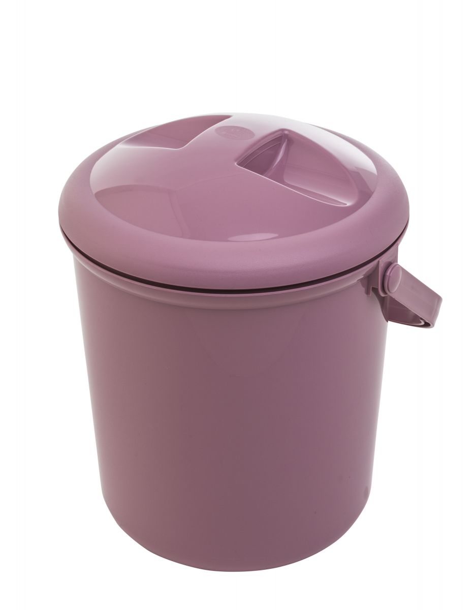 ROTHO Bella Bambina Diaper Pail Fantastic Mauve Bath And Hygiene 