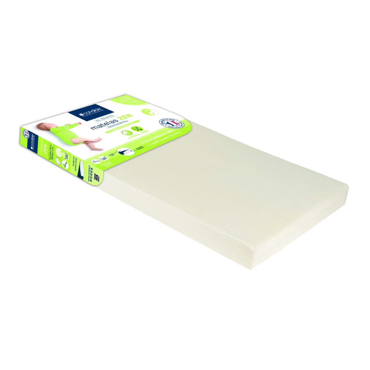 Upc Matelas Zen Dehoussable 60x1 Upc Matelas Zen Dehoussable 60x1