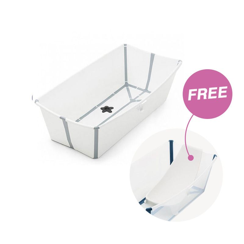 STOKKE Flexi Bath X-Large Folding Bathtub White - Bathtub - Toilet -  Orchestra