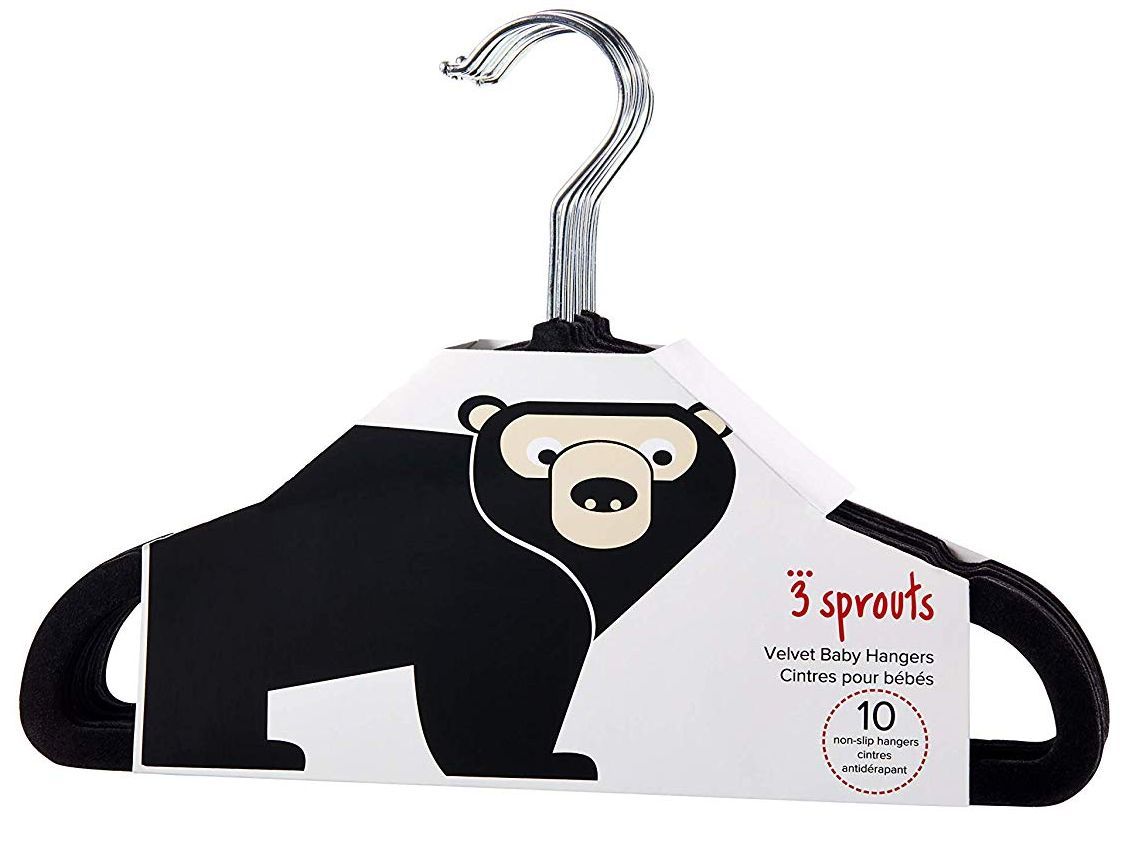3 Sprouts Cintre 10 Pieces Noir Decoration Sommeil Orchestra 3 Sprouts Cintre 10 Pieces Noir Decoration Sommeil Orchestra