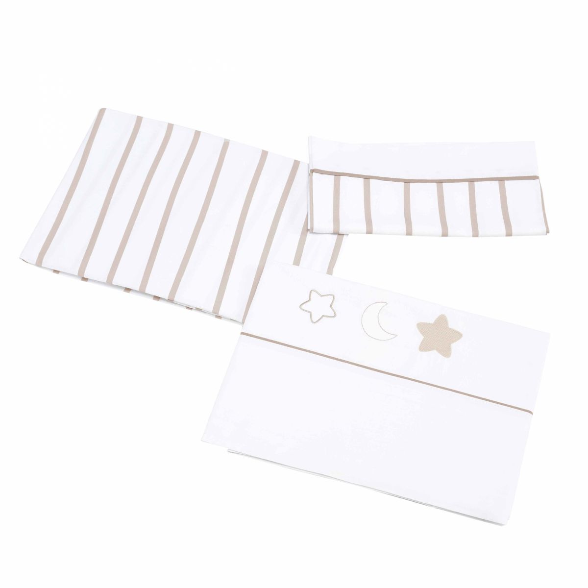 MICUNA Sheet set 60 x 120 cm 3 pcs Bubu Fitted sheet, undersheet and