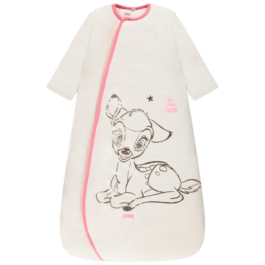 Gigoteuse en velours imprimé Bambi - Disney ecru