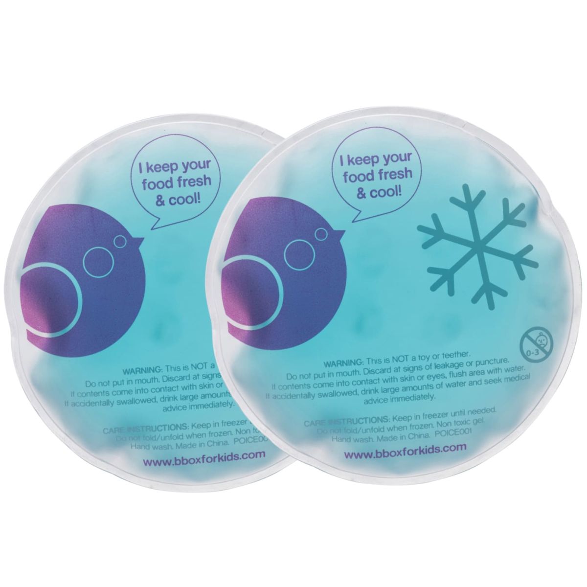 B.BOX Cooling gel 2pcs - Nursing pads & shells - Breastfeeding - Orchestra