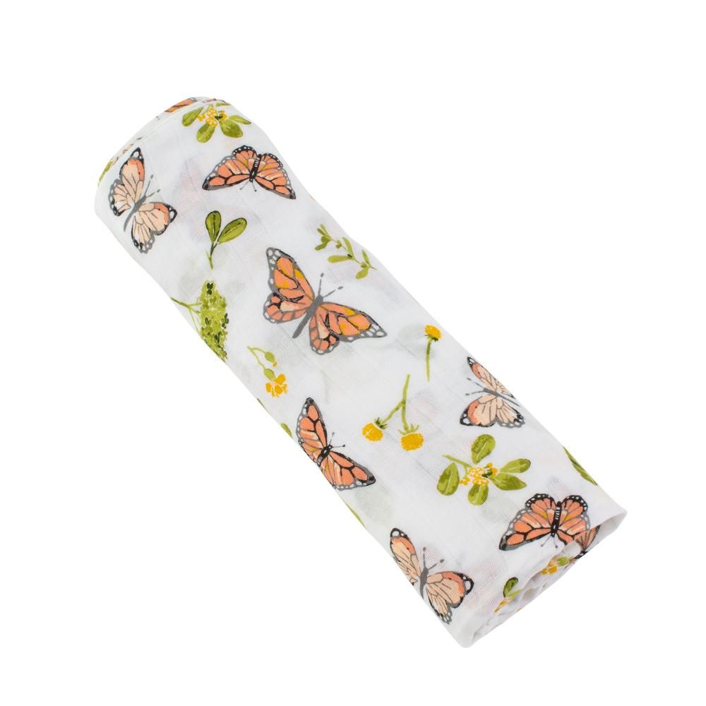 Bebe Au Lait Couverture D Emmaillotage Butterfly Literie Sommeil Orchestra