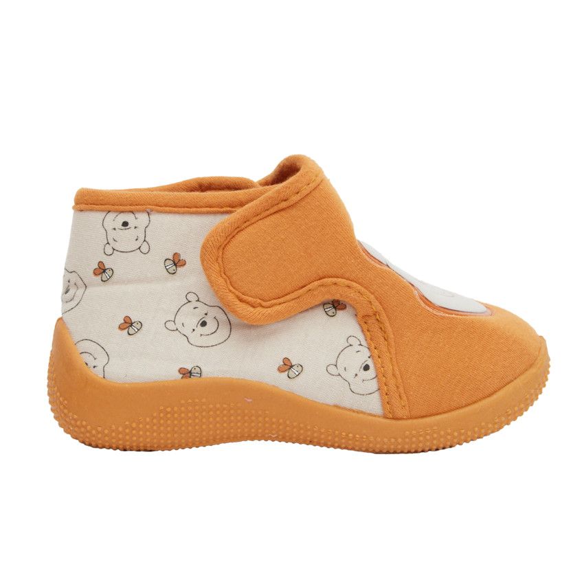 SAXO BLUES Chaussons bottillons imprime Winnie l Ourson pour bebe Marron 25 Marche 20 23 Chaussures bebe garcon Orchestra
