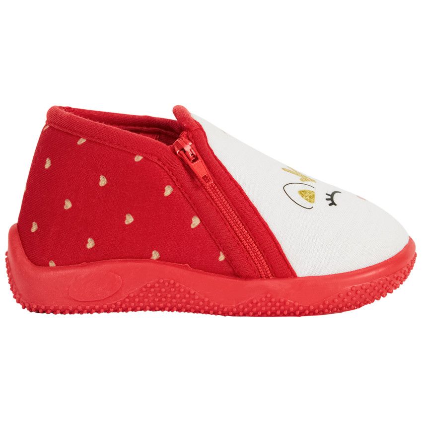 SAXO BLUES Christmas reindeer booties for baby girls White 23