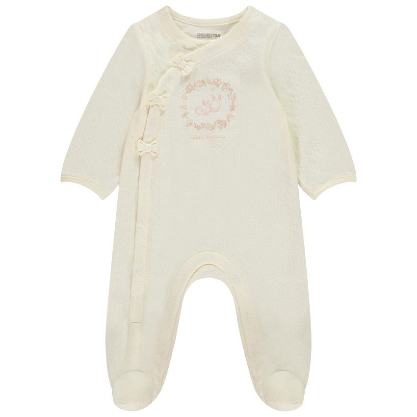 Orchestra Dors-bien imprimé pour bébé fille avec ouvertures