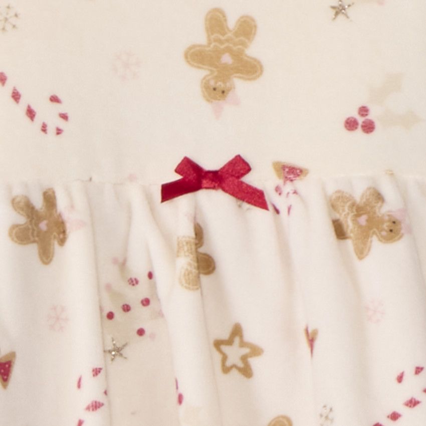 Buy JoJo Maman Bébé Red My First Christmas Tartan Sleepsuit from the
