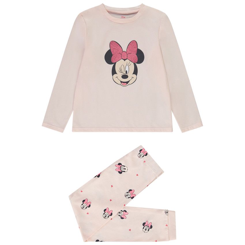 Orchestra Pyjama 2 pieces La Reine des Neiges Disney pour fille Ecru 10 ans Pyjama robe de chambre Fille Orchestra
