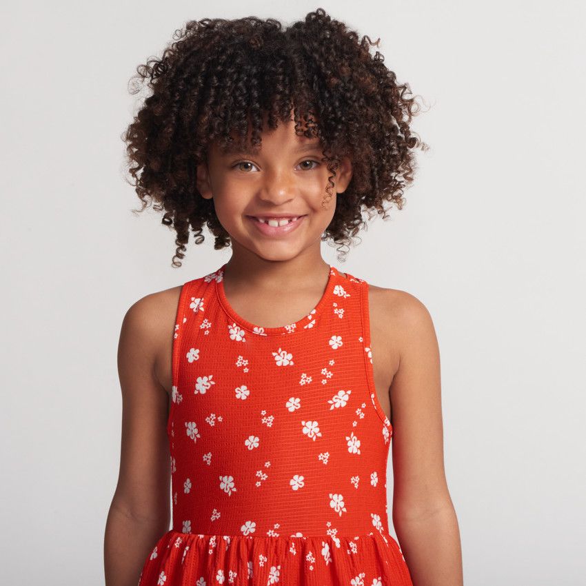 Robe Fille Orchestra 5-6 Ans - Rose, Motif Carreaux, été, Très Bon état