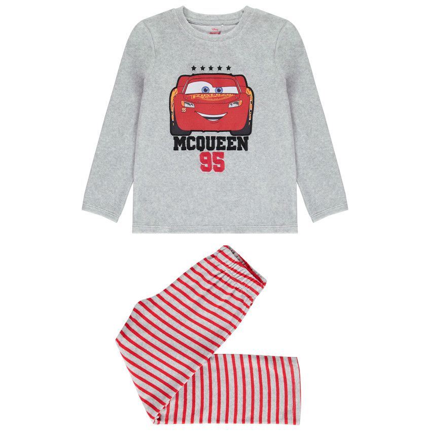 Orchestra Pyjama 2 pieces en velours print Cars Disney pour garcon Gris 8 ans Pyjama robe de chambre Garcon Orchestra