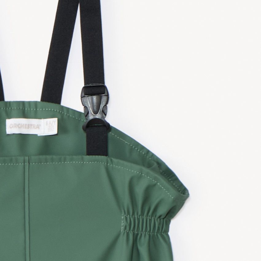 Sterntaler Pantalon De Pluie Fonctionnel Garçon - Imperméable Avec Bretelles Réglables & Renforts