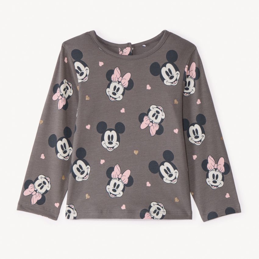 Orchestra Langarmshirt mit Minnie-Disney-Aufdruck für Baby-Mädchen