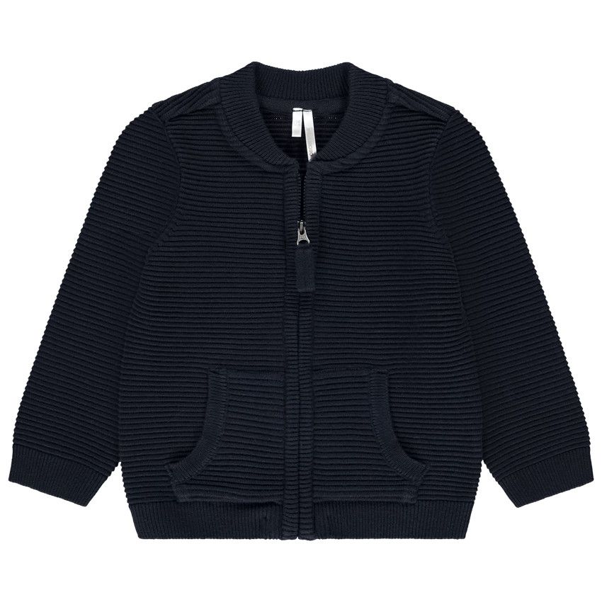 Orchestra Ottoman style knitted cardigan for baby boy Blue 9