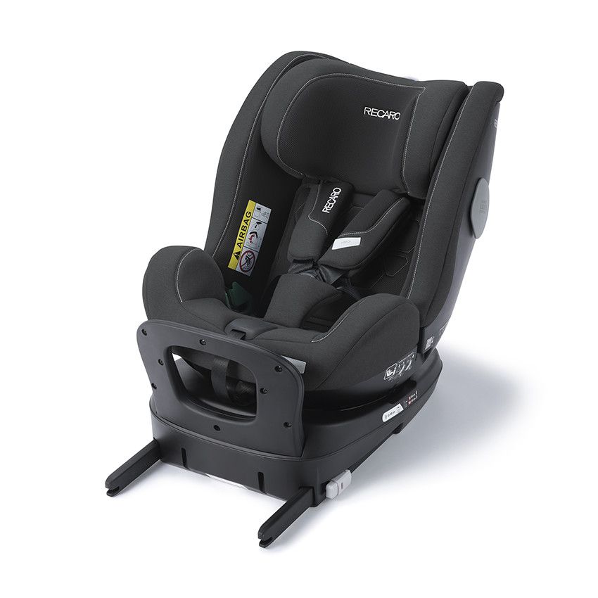 RECARO i Size Salia 125 Kid fibre black swivel car seat Group 1