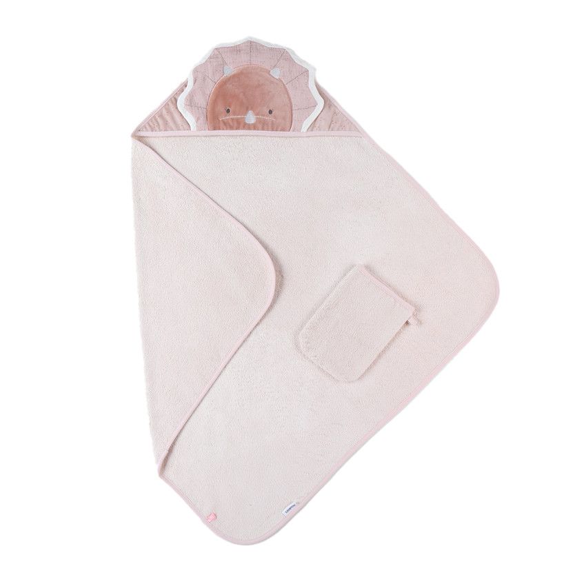Deken Shell Knit-Wild Rose-GOTS - Villa Uk