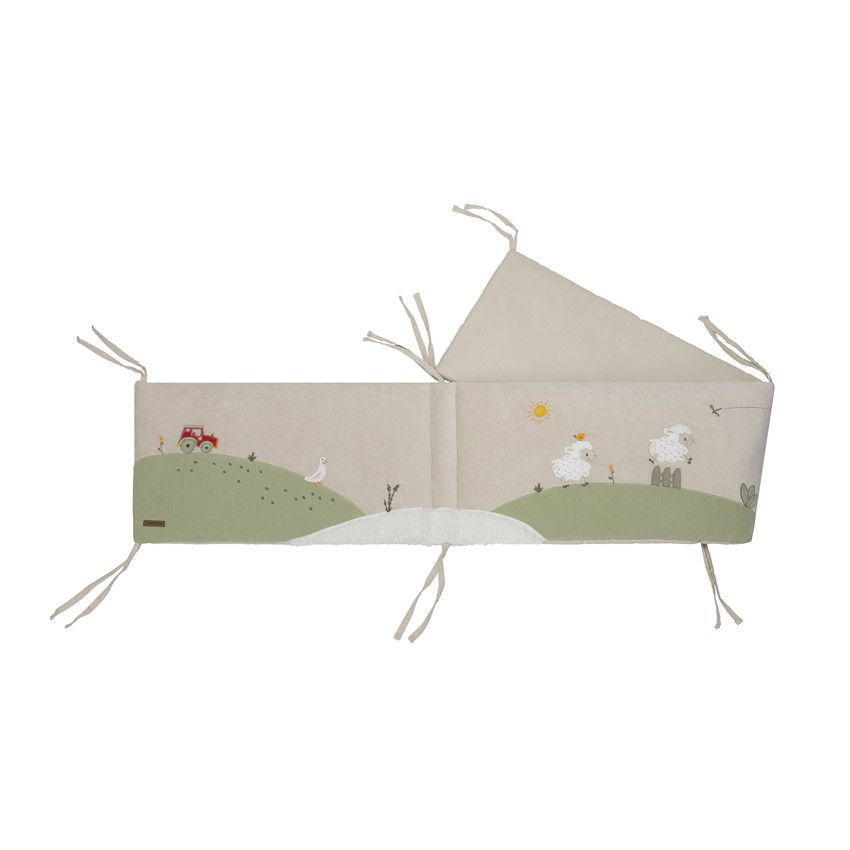 Drap-Housse En Jersey 60x120 Cm - Vert Cendré - 100% Coton - Pour Lit Bébé - Jollein