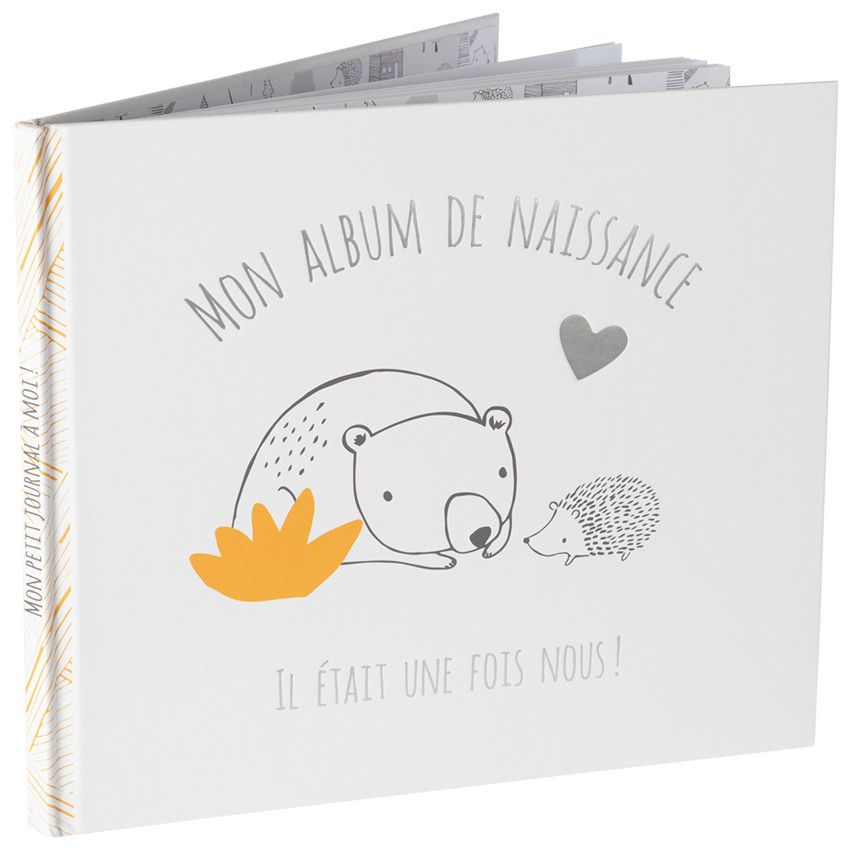 PREMAMAN Album de naissance gris moyen Decoration Sommeil Orchestra