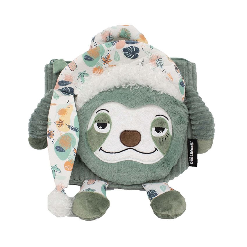 Les Deglingos Simply Small Plush - Pomelos The Ostrich, 5.9 Inch Huggable Stuffed Animal