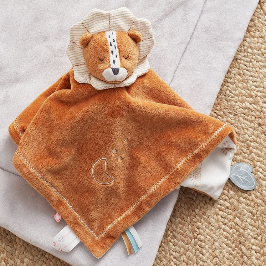 Noukie's Peluche Piccolo Babou-Doudou in Cotone Bio-Misura Adatta ai Bambini (25 cm), Colore Marrone, N2240.25 Noukie's Peluche Piccolo Babou-Doudou in Cotone Bio-Misura Adatta ai Bambini (25 cm), Colore Marrone, N2240.25