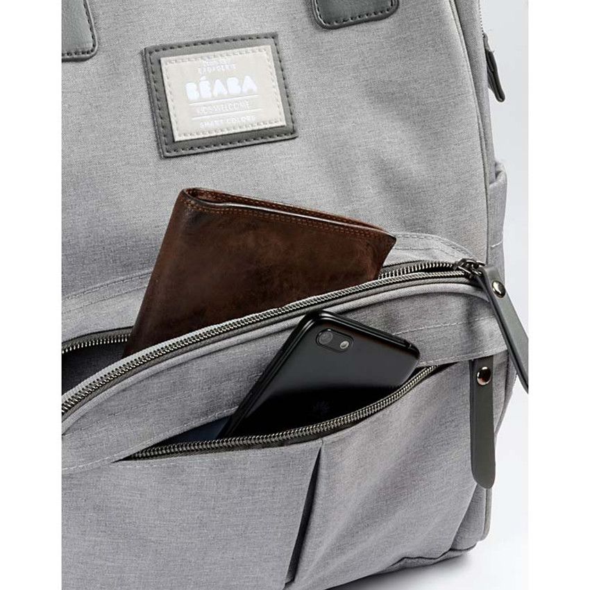 BEABA Sac ?� langer Wellington gris chin?� - Sac ?� langer - Poussettes - Orchestra