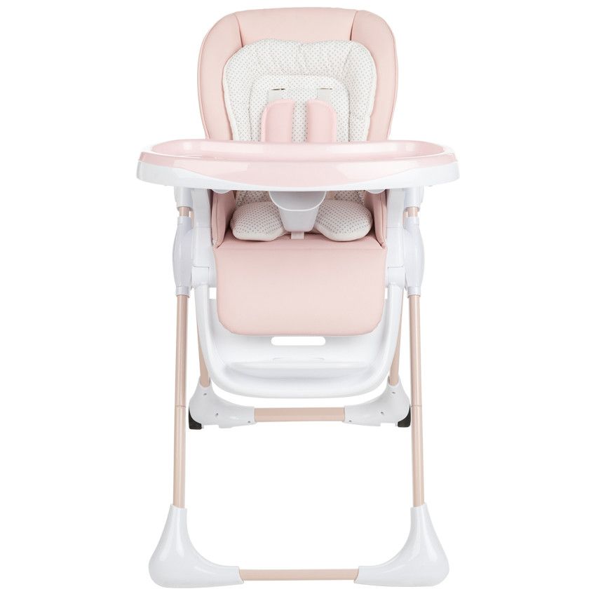 PREMAMAN Jude 0 Adjustable High Chair Pink Stripes High chair