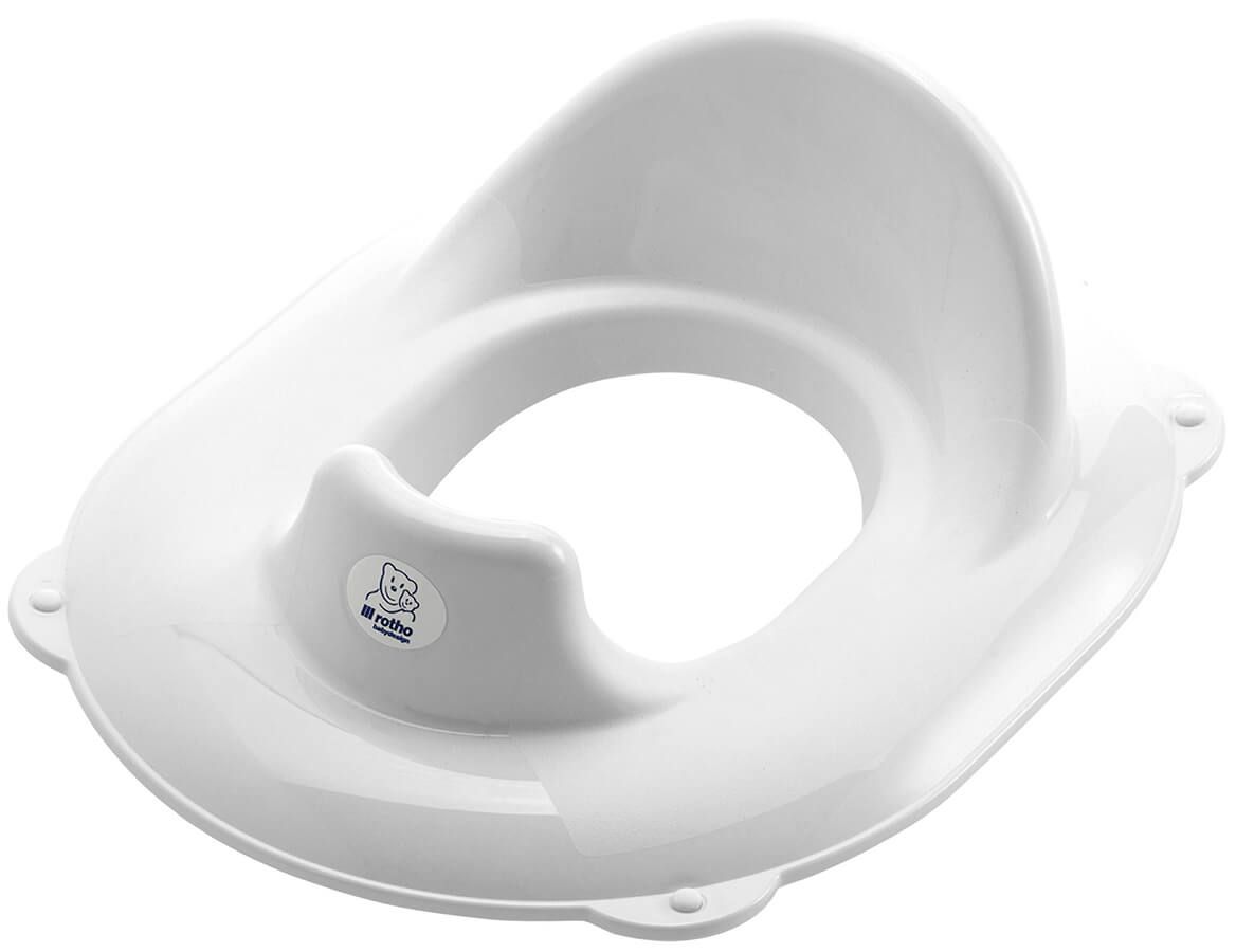 ROTHO Réducteur de toilette Top blanc Pot, réducteur et marche pied