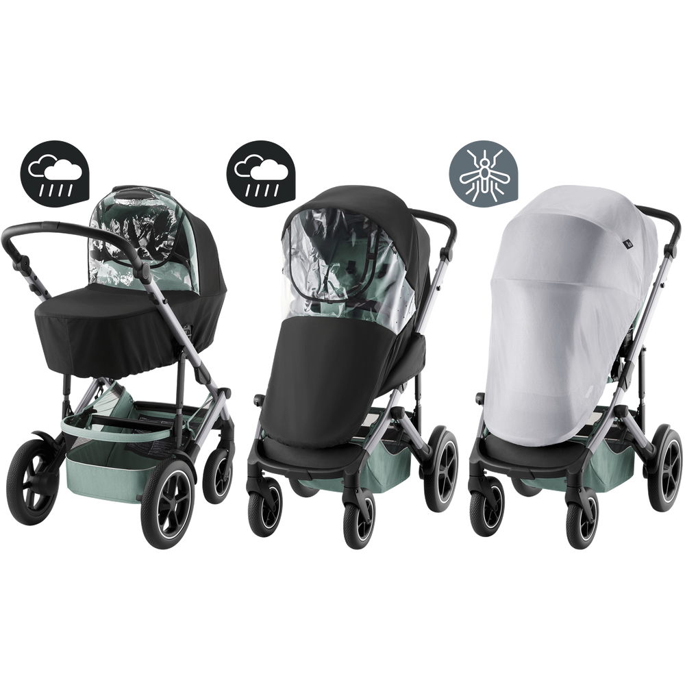 BRITAX ROMER Shiny footmuff indigo Chancellor Strollers Orchestra