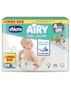Couche - Chicco Airy Ultra Fit&Dry - Taille 1 Nouveau Né - x27