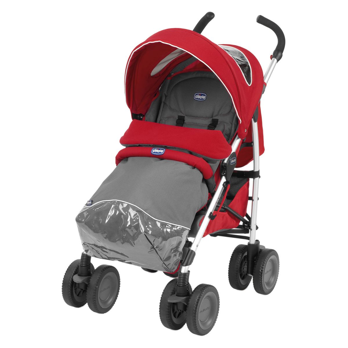 CHICCO Multiway Evo FIRE FIRE Poussette canne, 2ème âge Poussettes