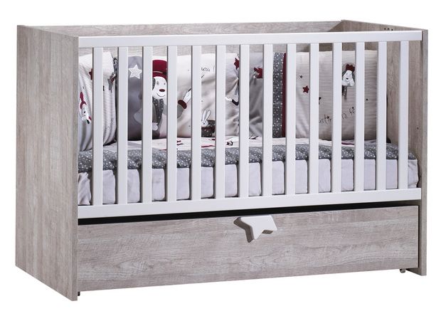 Sauthon Lit 70x140 Evo 90x0 140x0 Nova Gris Mobilier Sommeil Orchestra