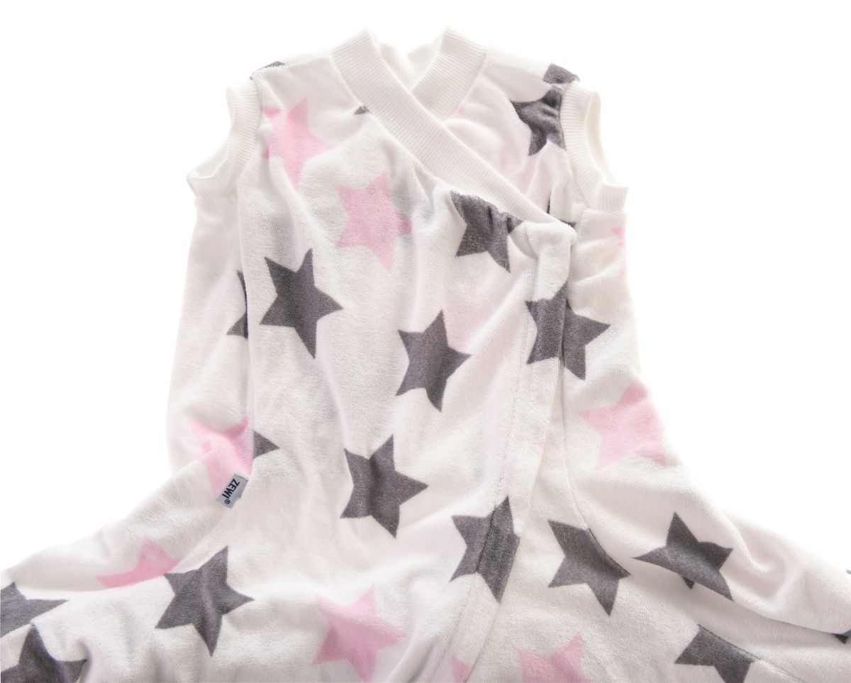 ZEWI Decke Zewifix 70x140cm blue ROSE STARS Bettwäsche Schlaf