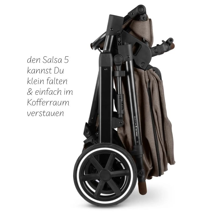 ABC DESIGN Salsa 5 Air pushchair nature - Trio and duo stroller ...