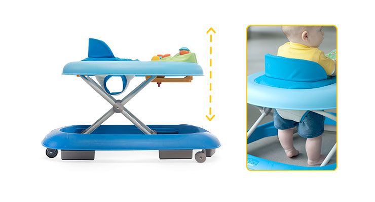 trotteur chicco rainbow