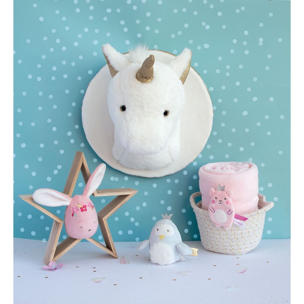 trophée licorne peluche
