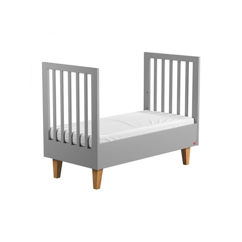 VOX Bed 70x140 Lounge light grey/wood Furniture Sleep Orchestra