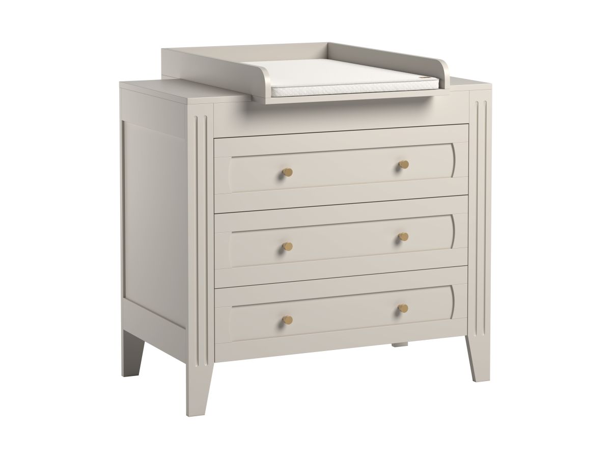 VOX Milenne changing table grey/beige - Changing tops - Furniture ...