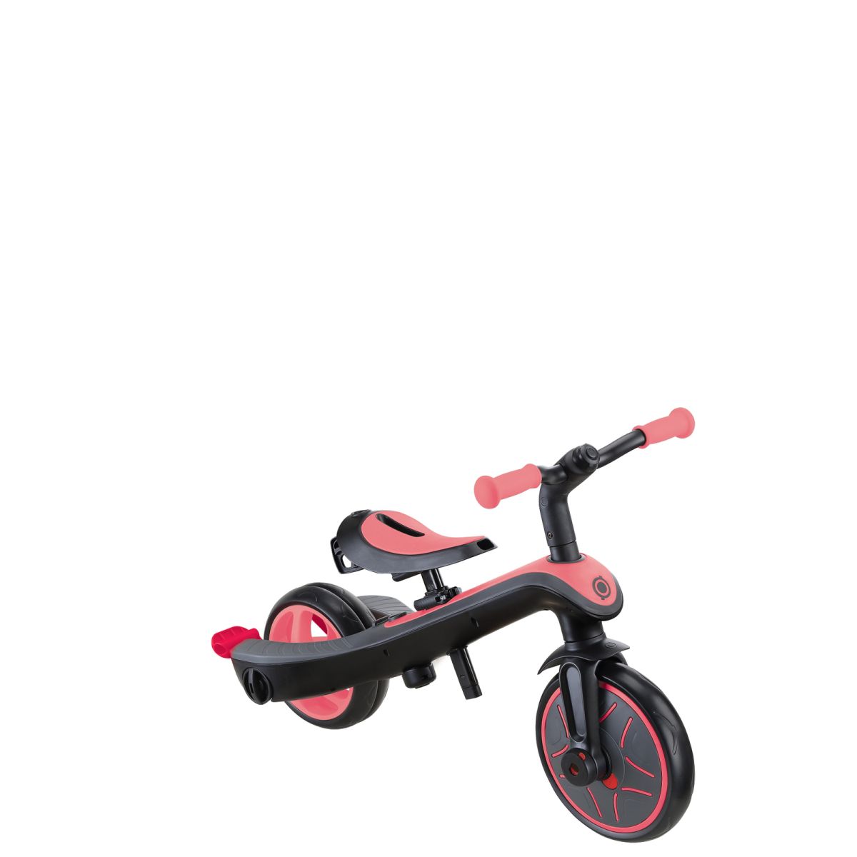 GLOBBER Tricycle Explorer Trike 4en1 rose Bavoir Repas Orchestra