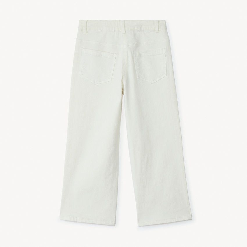 Pantalon Jean Large Pour Fille - Matière Douce Et Confortable Pour Les 5-16 Ans