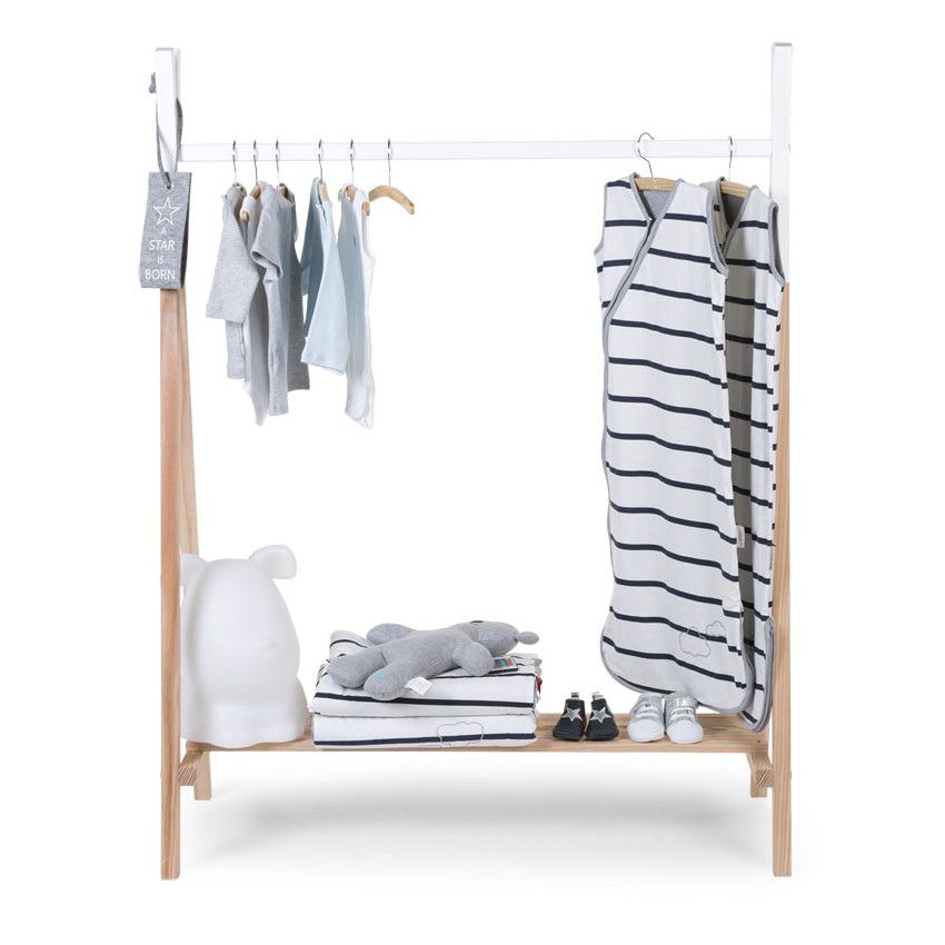 Childhome Tipi Porte Manteaux Naturel Mobilier Sommeil Orchestra