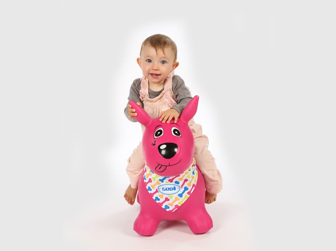 Ludi Mon Chien Sauteur Rose Jouet 2eme Age Eveil Et Jeux Orchestra