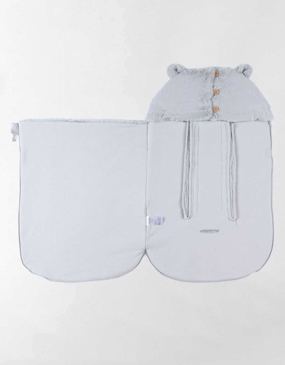 NOUKIE'S Angel's nest in Groloudoux grey - Sleeping bags, angel nests ...