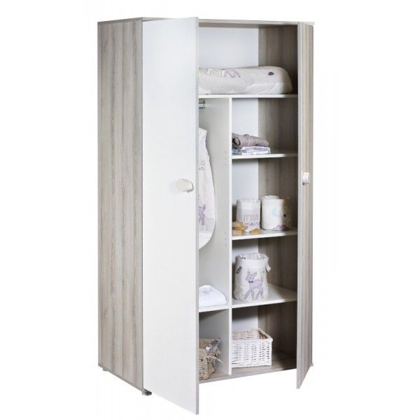 Sauthon Armoire 2 Portes Nael Nael Mobilier Sommeil Orchestra
