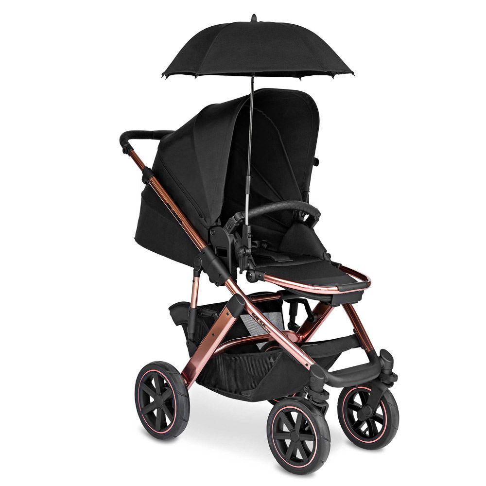 ABC DESIGN Sonnenschirm Sunny black Sonnenschirm Kinderwagen